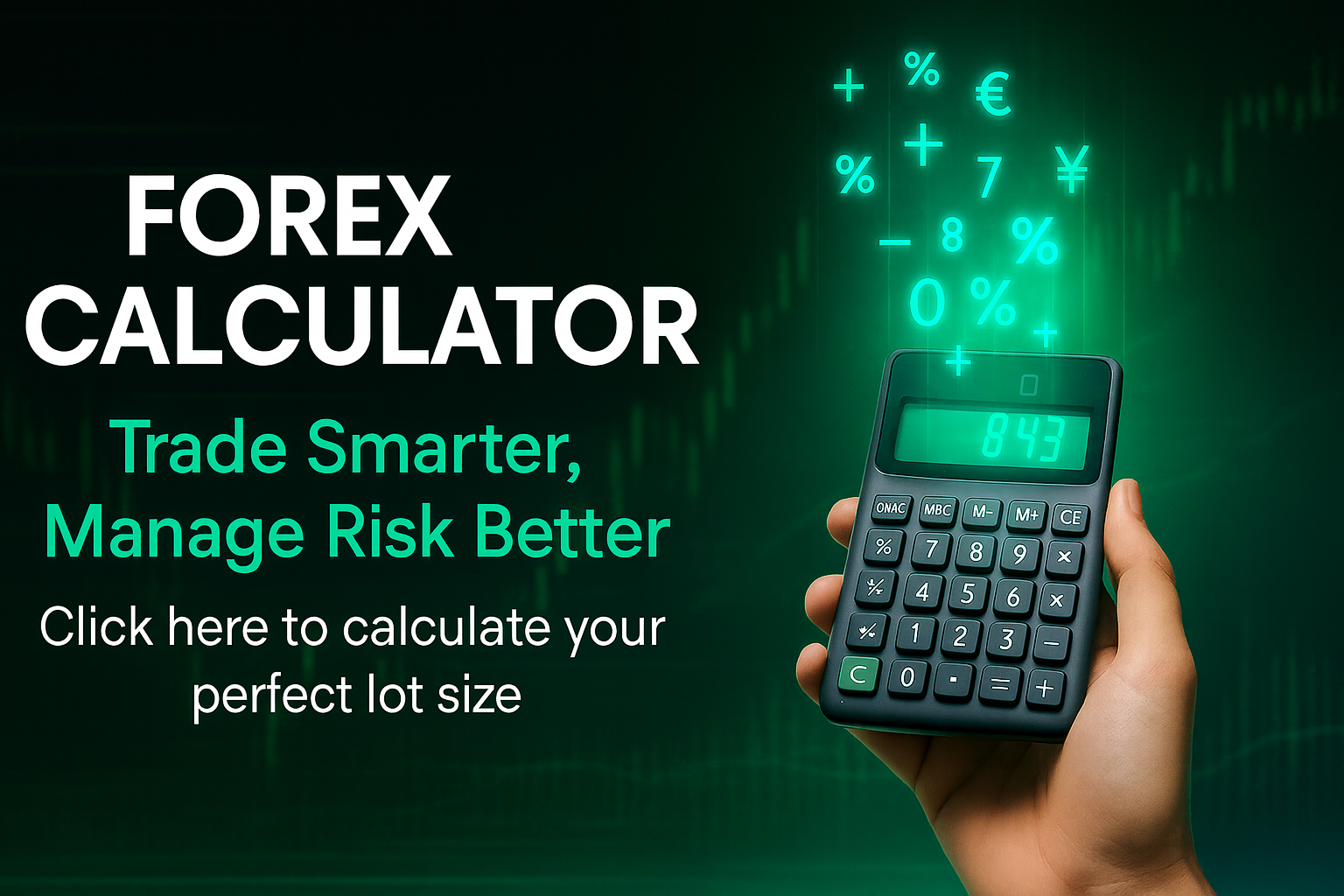 PremiumFXSignals Forex Risk & Position Size Calculator